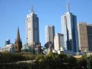 Melbourne et ses gratte-ciels...